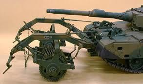1/35 Type 90 Tank w/Mine Roller