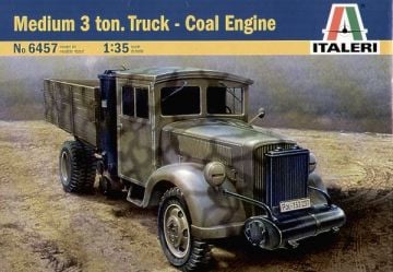 1/35 Medium 3 Ton Truck - Coal Engine NO.6457