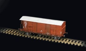 HO/1:87 Freight Car F with Brakeman's Cab