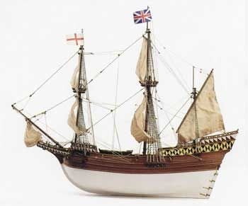1/64 MAYFLOWER Dikilmiş Yelken İle 22451