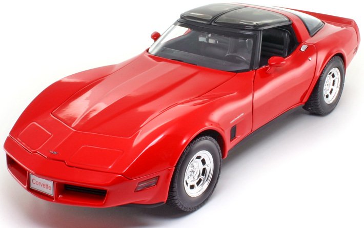 Chevrolet Corvette C3 coupe 1982 - 1/18