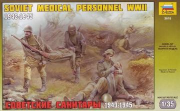1/35 Sov. Medical Personnel WW ll