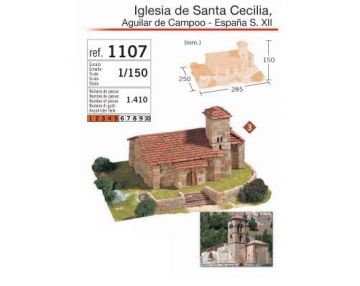 1/150 Iglesia de Santa Cecilia NO.1107