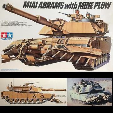 1/35 M1A1 Abrams, Mayın tarama tertibatı ile