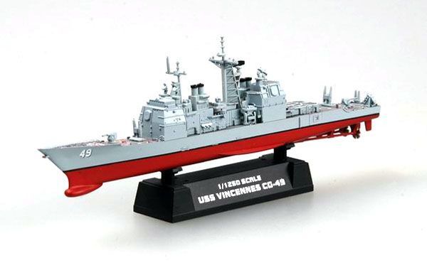 1/1250 USS-CG-49 Vincennes Cruiser