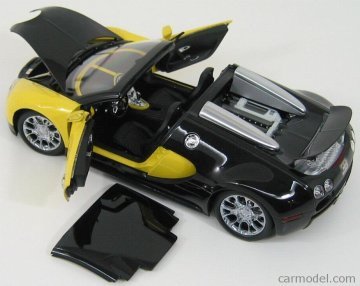 Bugatti Veyron,Black & Yellow, Grand Sport