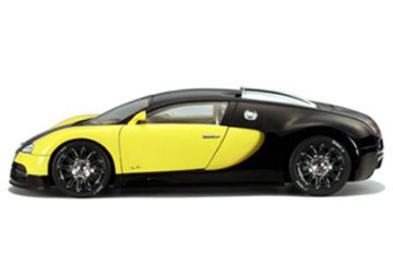 Bugatti Veyron,Black & Yellow, Grand Sport