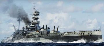 1/700 HMS Malaya 1943