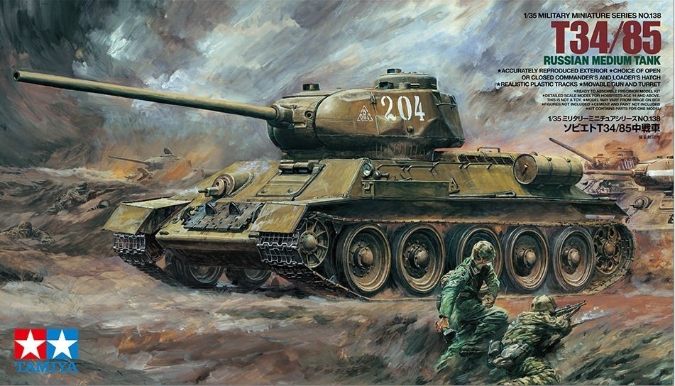 1/35 Russian Tank T34/85