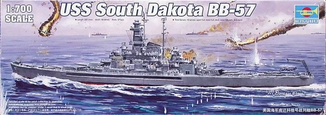 1/700 USS South Dakota BB-57