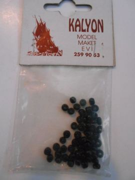 KALYON MODEL AKSESUAR SİYAH TEKERLEK 3MM
