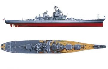 1/350 Missouri (c.1991)