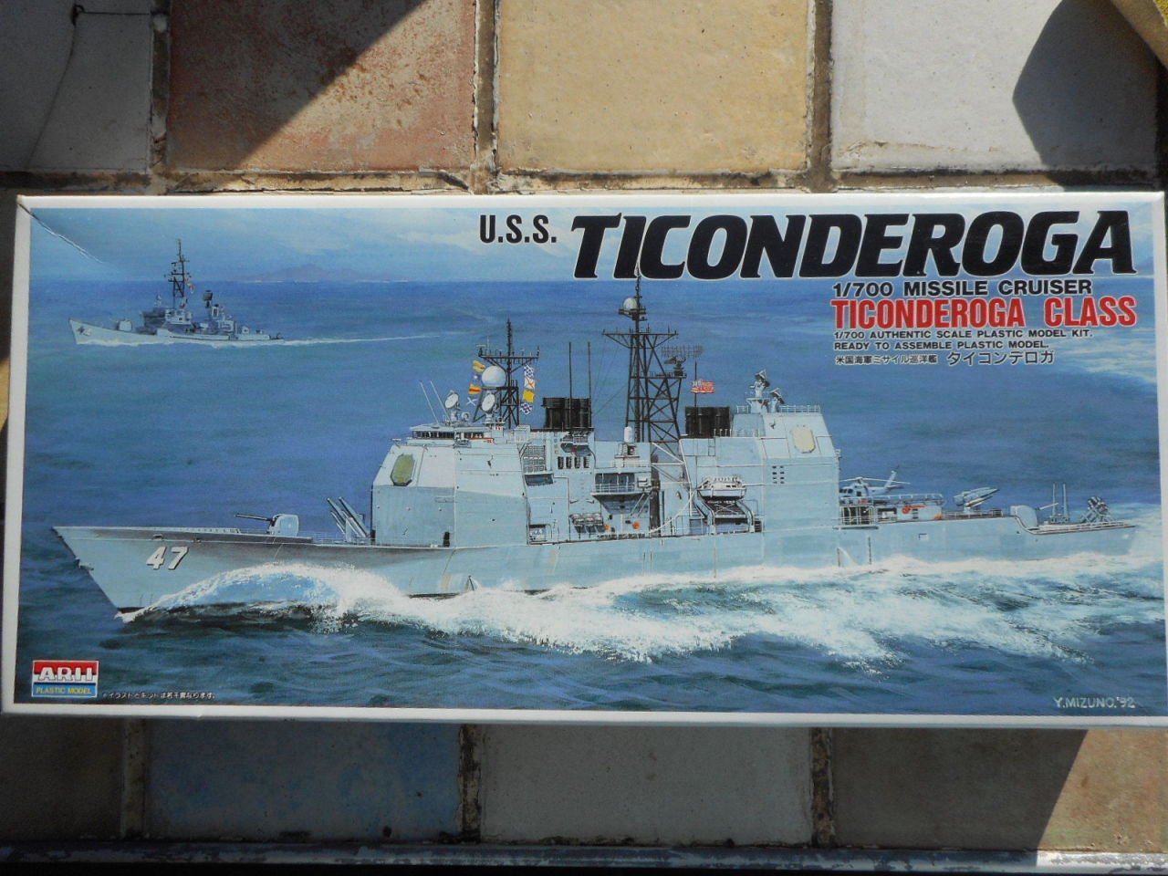 U.S.S Ticonderoga 1/700