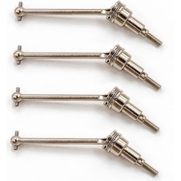 HYPE06 1/10 Rc Araba Için Adaptörlü 4 Adet Metal Tahrik Mili