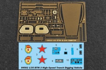 1/35 BTM-3 High Speed Trench Digging Vehicle