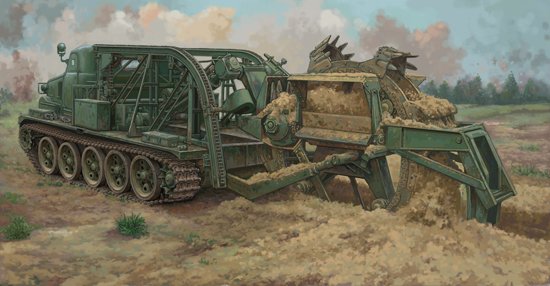 1/35 BTM-3 High Speed Trench Digging Vehicle