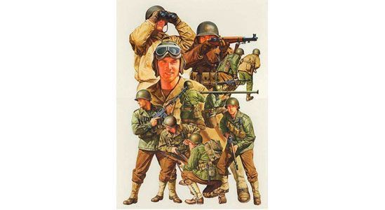 1/48 U.S. Infantry GI Set