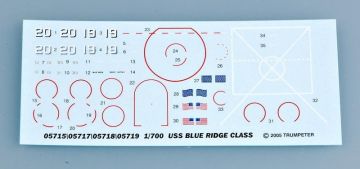 1/700 USS Mount Whitney LCC-20 1997