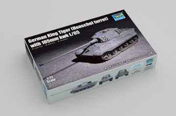 1/72 Ger.King Tiger Henschel Turret w105mm kwk L65