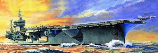 1/700 U.S CVN-68 Nimitz 1975