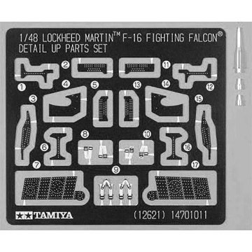 1/48 F-16 Detay Seti