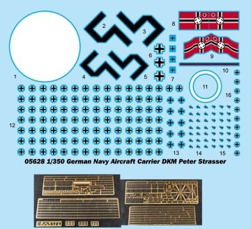 1/350 Ger.Navy Air.Car.DKM Peter Strasser