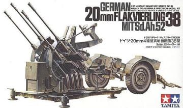 1/35 Ger. 2 Cm Flakvierling 38 NO.91