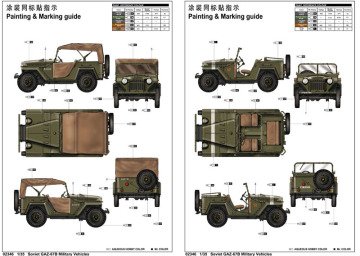 1/35 Soviet GAZ-67B Military Vehicle