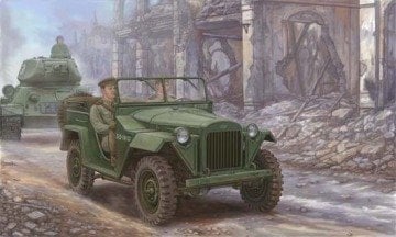 1/35 Soviet GAZ-67B Military Vehicle