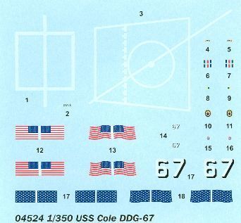 1/350 USS Cole DDG-67