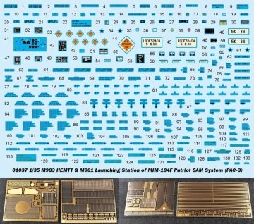 1/35 M983 HEMMT M901 Launching Station of MM-104F