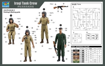 1/35 Iraq, Tank Crew