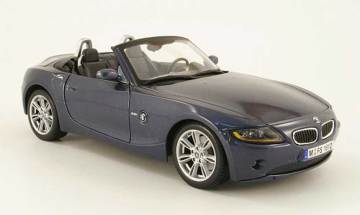 BMW Z4 E85 GRAY BLUE 2003