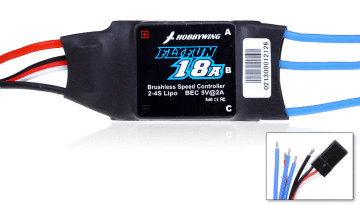 FLYFUN18A  ESC 18A for Airplane & Helicopter