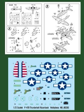1/72 P-47DThunderbolt Razorback