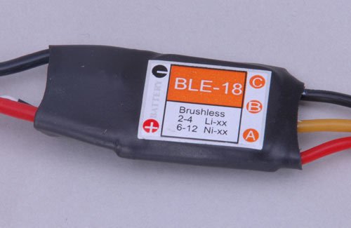 BLA18 Cessna 182'den 18 amp ESC çıkışı.