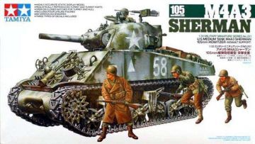 1/35 M4A3 Sherman, 105mm Howitzer NO.251