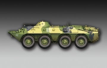 1/72 Russian BTR-70 APC late version