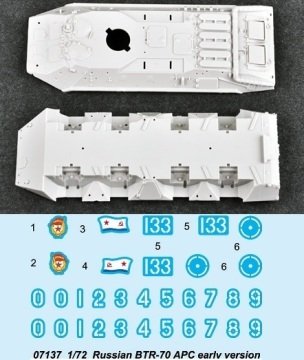 1/72 Russian BTR-70 APC early version