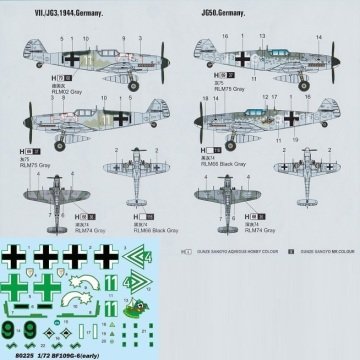 1/72 Bf.109 G-6 (early)
