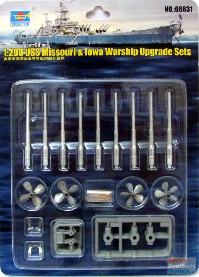1/200 USS Missouri & Iowa Upgrade Set