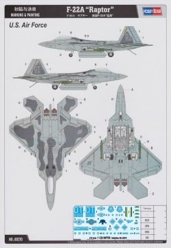 1/72 F-22A Raptor