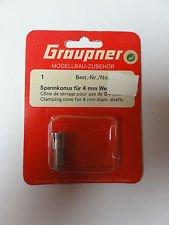 Graw-in Collet for 4mm Shafts