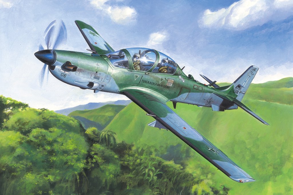 1/48 Brazilian EMB314 Super Tucano