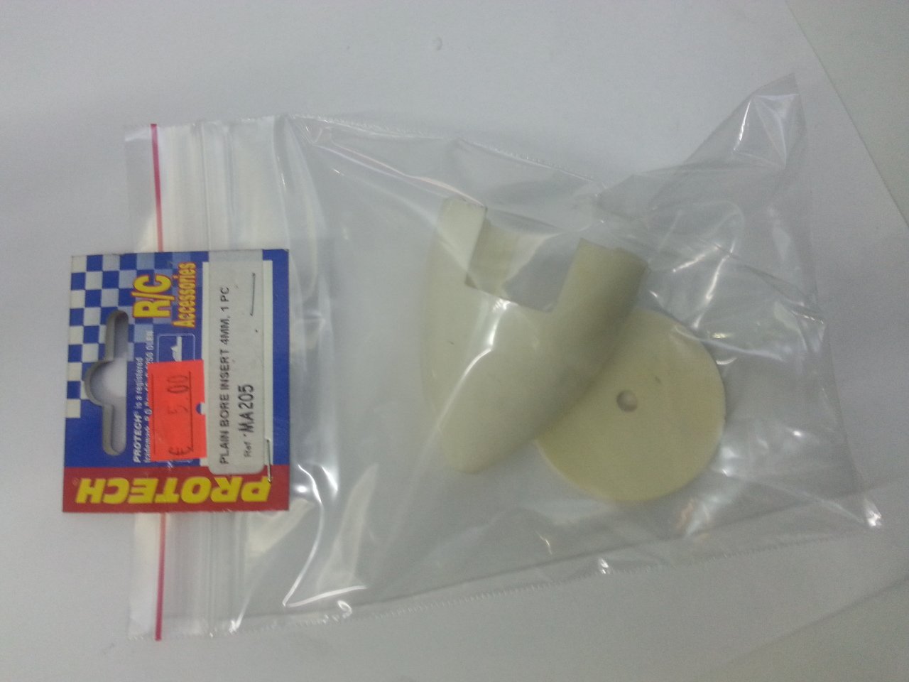 SPINER PLAIN BORE INSERT 4MM