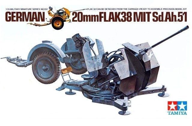 1/35 Ger. 20mm Flak 38 NO.102