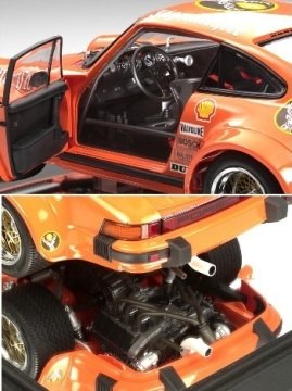 1/12 Porsche 934 Jaeger. Monte Edilmiş