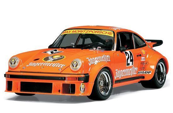 1/12 Porsche 934 Jaeger. Monte Edilmiş