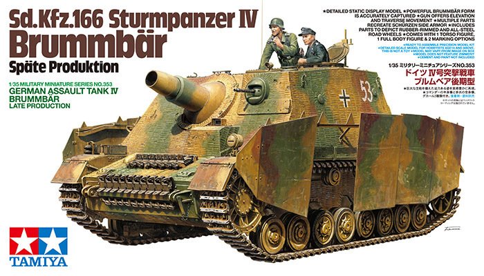 Ger.Tank IV Brummbar Late Prod.1/35