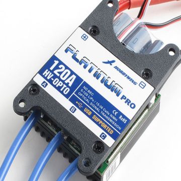 HW 120A HV Platinum Hobbywing kontrol cihazı - Platinum Pro 120A HV OPTO - HV ESC